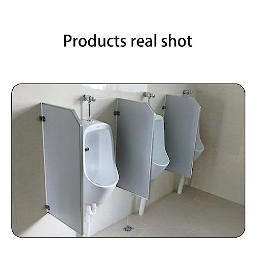 Separador de orinal de pared para baños públicos y colegios 4