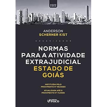 Capa do livro NORMAS PARA A ATIVIDADE EXTRAJUDICIAL ESTADO DE GOIÁS - 1ª ED - 2022
