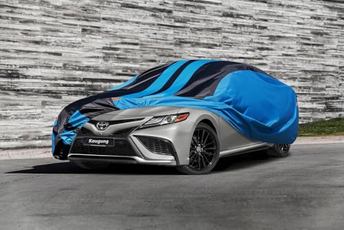 Image of Kaugung Car Cover Waterproof Custom Fit Toyota Camry（1991-2025）, Full Exterior Cover for Automobiles Lightweight Resistant Outdoor Sun UV Rain Dust Snow Wind Protection.
