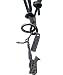 Ebsem Music Musical Instruments Necklace, Genuine Leather Cord Surfer Jewelry for Men & Women (Saxophone)