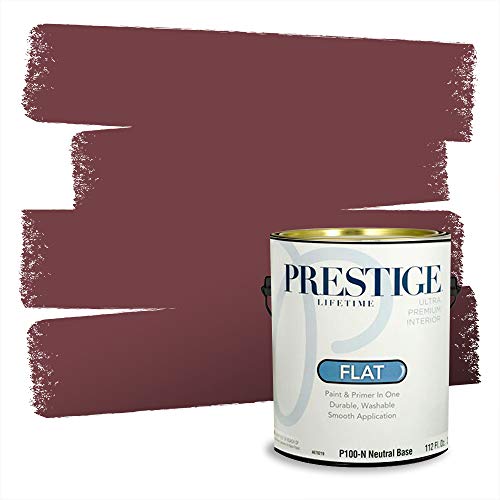 PRESTIGE Paints Interior Paint and Primer In One, 1-Gallon, Flat,