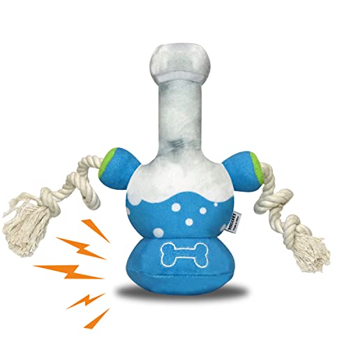 Funny Dog Toys,Plush Squeaky Dog Toys for Puppy,Small, Medium and Large, Cool Stuffed Dog Toys Gifts for Dog Birthday