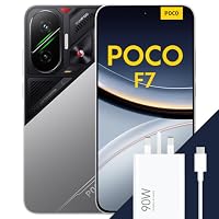 POCO F7 Smartphone, 12+512GB, White, Flagship Snapdragon® 8s Gen 4