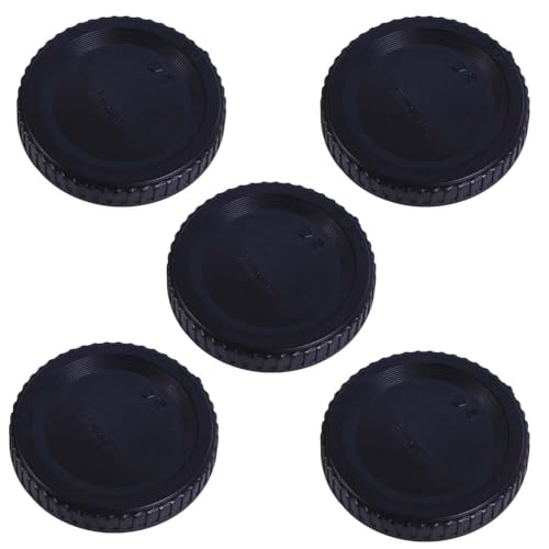 Image of 5x Camera Body Cover Cap Compatible with Nikon D4 D3 D2 D1 D800 D700 D300 D200 D100 D7000 D5100 D5000 D3200 D3100 D3000 D90 D80 D70 D60 D50 D40 D6 D5 D810A D7200 D500 D3400 D5600 D850 D7500 D3500 D780