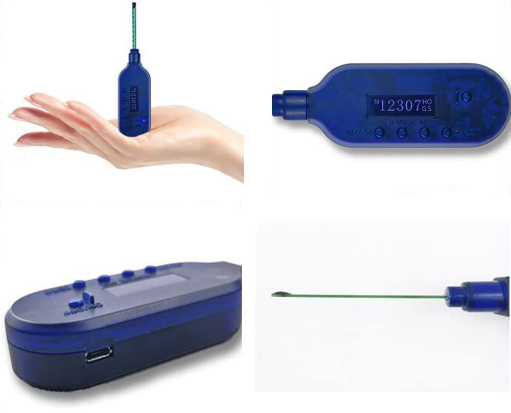 Medidor de Flujo de Campo Magnético Magnetómetro de Pluma Gaussmeter Portátil 0-2000mT/20000Gs
