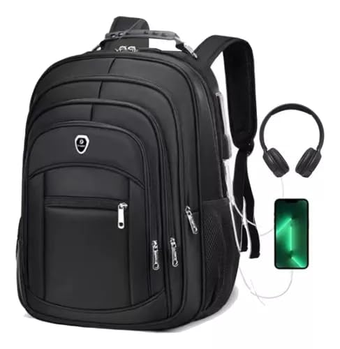 Mochila Executiva Viagem Grande Notebook Feminina Masculina, Múltiplos Compartimentos, Mochila antir