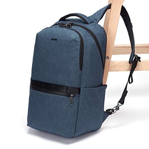 Pacsafe Metrosafe X Anti Theft 25L Backpack - With Padded 15" Laptop Sleeve, Dark Denim (30645646) #TOP3