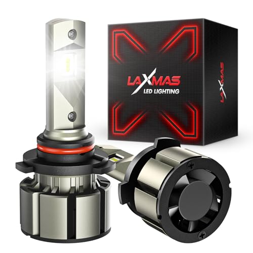 Laxmas 9005 Fog Light, Super Brightness 360-degree Illumination, Non-polarity, Pack of 2