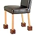 Homecraft Wooden Chair Raisers (Eligible for VAT relief in the UK), 3" Rise, Raise Chair Height, Fits Various Chair Leg Widths, Helpful for Adapting Furniture for Elderly, Disabled, Handicapped