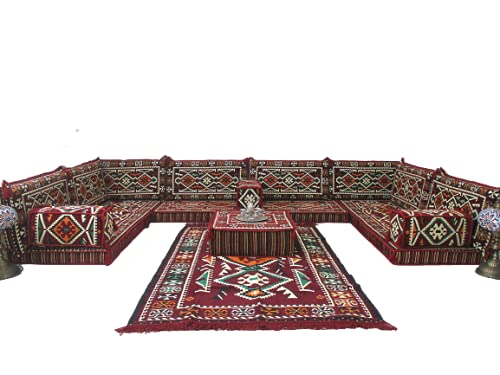 Arabic Majlis Sofa, Arabic Floor Sofa, Bench Cushions, Arabic Jalsa, Arabic Cushions, Arabic Floor Seating, Bohemian Cushions, Moroccan Sofa #TOP1