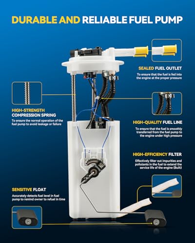Image of PHILTOP Electric Fuel Pump Assembly FG1003 Fit for Pontiac Grand Prix