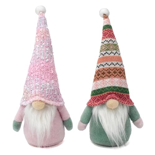 RKJRTK De 2 Décorations De Noël Ethniques Gnomes Scandinaves