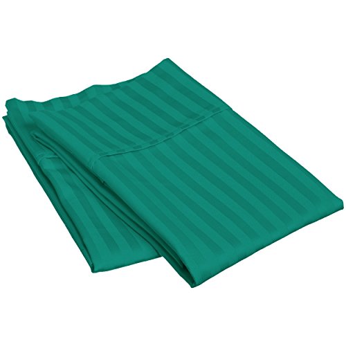 SUPERIOR Impressions Prestige 1500 Series Stripe Pillowcase Set - King - Teal