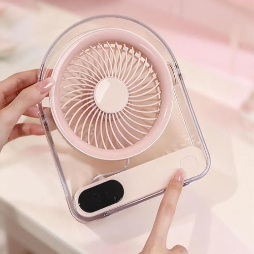 Ventilateur de bureau avec affichage numérique design et finition sobre - 4