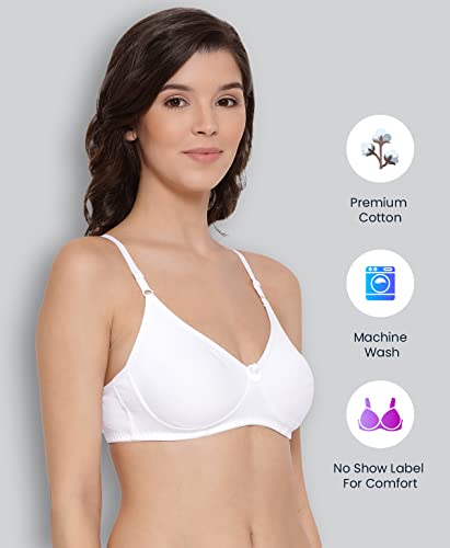 Image of Lyra Women's Cotton Non-Wired Bra