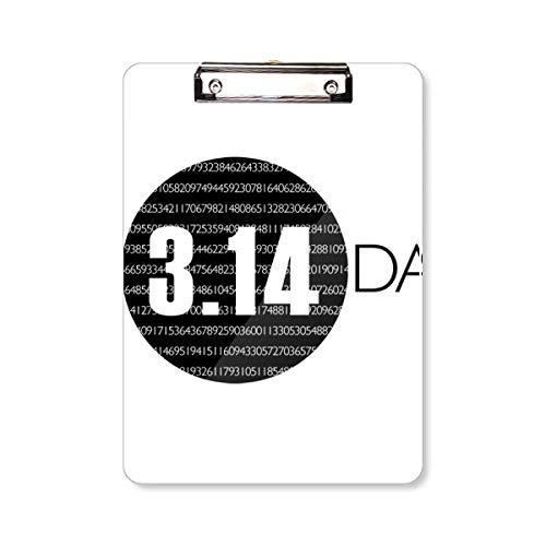 Plaque de support A4 Pi Day le cadeau parfait pour prof de maths