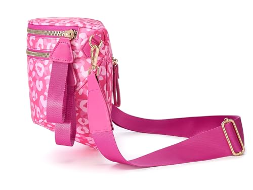 Image of FEIBOON Spacious Nylon Crossbody Bag Bum Bag Handbags Wallets Purses Trendy Shoulder Bag for Women
