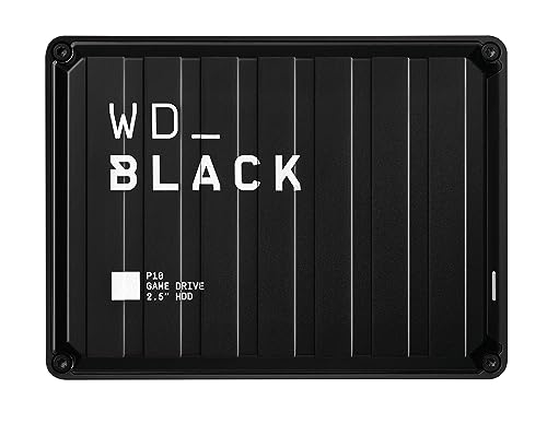 WD BLACK P10 5 TB Game Drive for Xbox One para obtener acceso a su colección de juegos de Xbox en cualquier lugar, con la compra se incluye 1 mes de suscripción a Xbox Game Pass Ultimate
