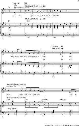 There's No Tune Like a Show Tune