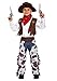 Produktbild Fancy Me Jungen Kinder Cowboy Wilder Westen Sheriff Halloween Kostüm Kleid Outfit - Braun, 4-6 Years