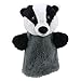 The Puppet PC004601 Eco Animal Buddies Badger - Hand Puppet