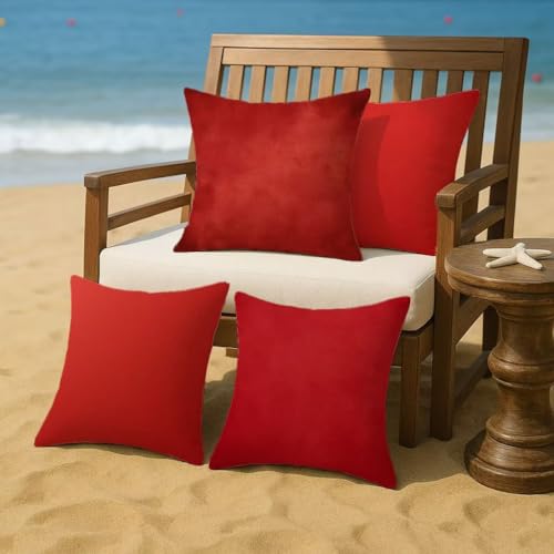 Coines de sofá para exterior e interior con fundas de cojín impermeables nórdicas 5