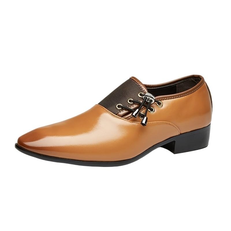 Slip on Shoes for Men Men's Loafers Slip-On Casual Leather Dress Shoes Lightweight Comfortable Driving Walking Shoes