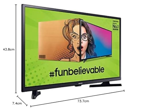 Image of Samsung 80cm (32 Inch) 720p Smart LED Panel TV (UA32T4350BKXXL, Black)