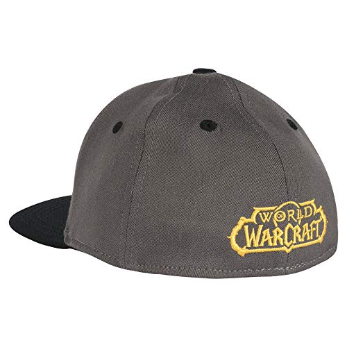 Jinx World Of Warcraft Iconic Stretch-Fit Baseball Hat, Gray, Adult Size #TOP1