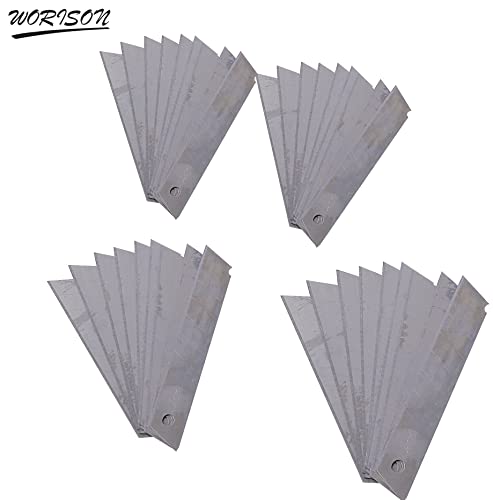 Image of Worison Replacement Paper Cutter Blades of 18mm Size 40 pcs