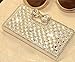 Galaxy S6,The Bestdeal Samsung Galaxy S6 Wallet Case Leather Folio Support Smart Wallet Case Cover with Card Holder&Magnetic Flip Horizontals (Bling Diamante Diamond Bow Bowknot)