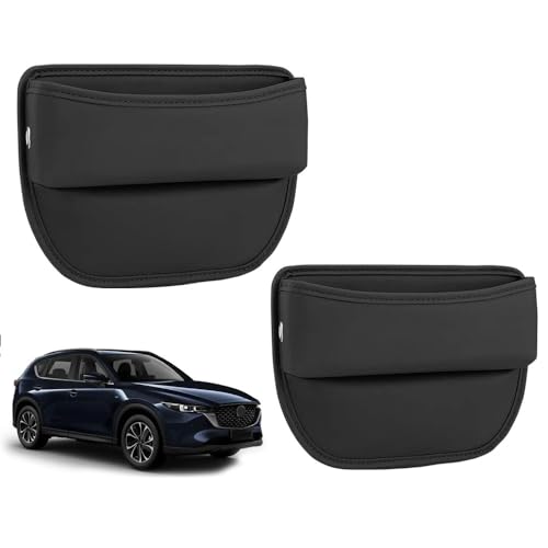 BriYorWay 2 PCS Car Seat Gap Filler Organizer for Jeep Wrangler Gladiator Grand Cherokee Renegade Compass and Cherokee Accessories, for Jeep Car Seat Gap Plug