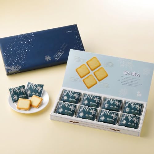 Japan Hokkaido Shiroi Koibito, Langue De Chat with White Chocolate, 24pcs [Japan Import]