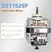 D511629P 511629P AP6285329 Dryer Motor Replacement by BAY Direct for Amana Speed Queen Alliance Whirlpool Compatible Part Number 511629P 511574 511629 D511629 501211 502368 502368P 510508 510508P
