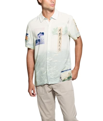 T-Shirt en Rayonne GUESS Eco Daydream la Douceur Premium pour Homme