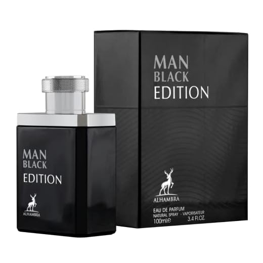 Man Black Edition EDP by Maison Alhambra Lattafa 100 ml