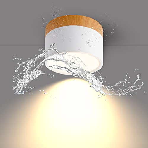 Temgin LED Aufbauspot Deckenspots Weiß Aufputz Aufbaustrahler Ohne Bohren...