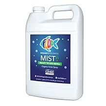 FOOP Mist Refill - Organic Foliar Spray Made from Fish Manure with Fresh Minty Scent | Corrects & Prevents Plant Nutrient Deficiencies | Ready to Use, No Mixing Required 1 Gallon