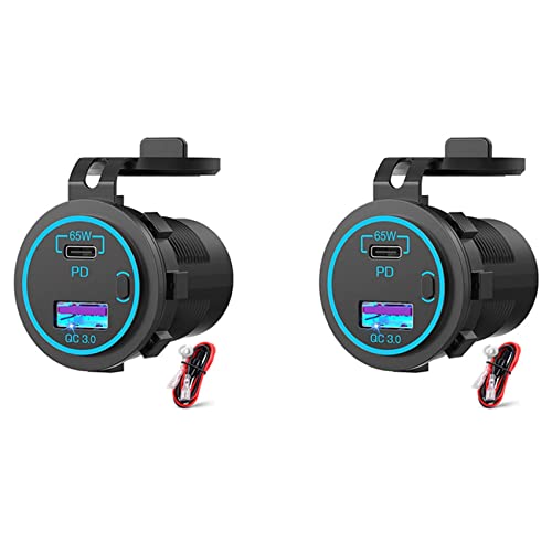 Cargador USB C de coche para evitar batería baja en ordenadores portátiles y móviles