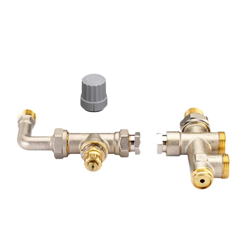 Steigrohrventile Danfoss RA-KE Set 1/2" - 013G3341