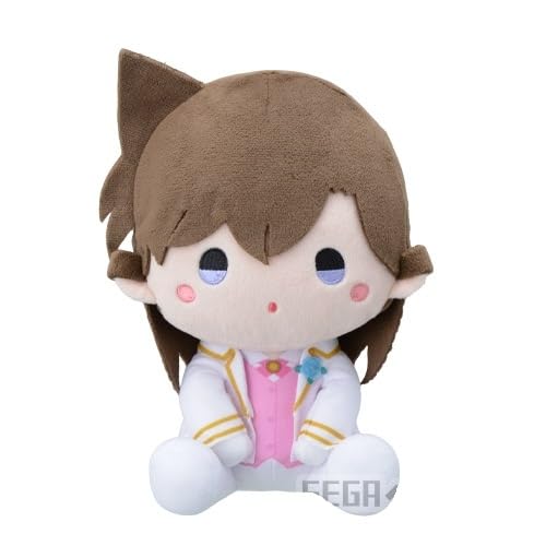 セガ ラッキーくじオンライン 名探偵コナン White＆Black A賞 ぽわぽわ おすわりぬいぐるみ 毛利蘭