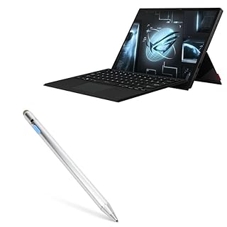 BoxWave Stylus Pen Compatible with ASUS ROG Flow Z13 (2022) - AccuPoint Active Stylus, Electronic Stylus with Ultra Fine Tip - Metallic Silver