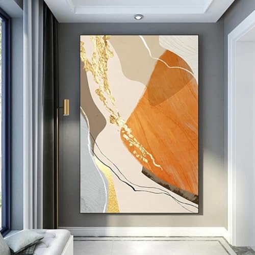 Art abstrait minimalisme nordique pour transformer un mur vide
