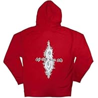 Material: 50% Cotton, 50% Polyester. Design: Back Print, Logo. Hood Features: Drawstring, Grown On Hood. Hem: Fitted. Cuff: Fitted.