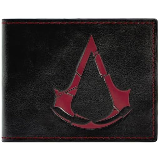 Assassin´S Creed Rogue Cruz Templaria Emblema Billetera/Cartera Bi-Fold Bolsillo para Monedas & Porta-Tarjetas, Negro | Ya disponible en tu tienda friki favorita! En mundofriki.es!