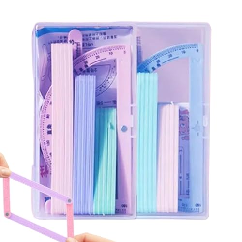 数学幾何学キット - マグネット数学教材,インタラクティブ知育玩具 幼児・小学生向け,家庭教室学校朝幼稚園パーティー家族時間レジャー活動