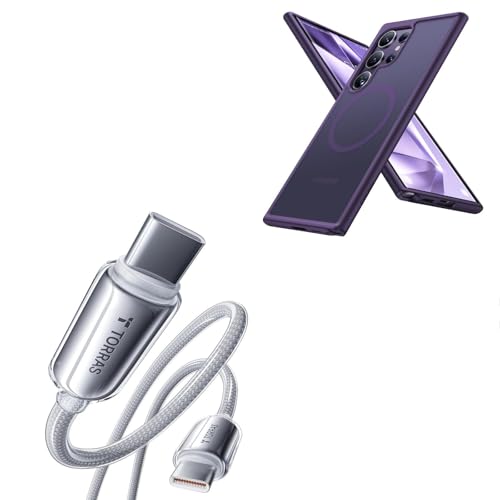 TORRAS S24 Ultra Case with USB C Cable