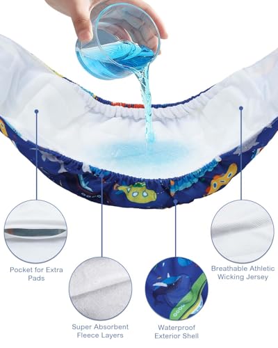 Image of CuteBone Dog Diapers Male 4 Pack Puppy Wraps Reusable Doggie Belly Bands for Male Dogs Small Medium Large