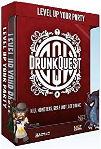 Drunk Quest Drinking Games - A Fun Drinking Party Game for Adults, Print and Play