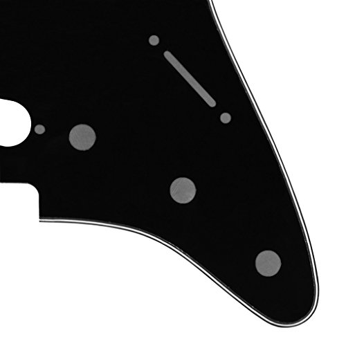 IKN SSS Guitar Strat Pickguard Custom Screw Holes for USA/Mexican Standard Fender Stratocaster Guitar, 3-Ply Black/White… - Les Beatles, Paul McCartney, John Lennon, RIngo Starr, George Harrison IKN SSS Guitar Strat Pickguard Custom Screw Holes for USA/Mexican Standard Fender Stratocaster Guitar, 3-Ply Black/White… – Image 4
